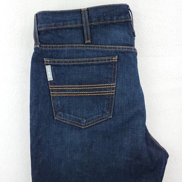 Cinch Jeans Silver Label Slim Straight Leg 100% Cotton Men's "35x34" Real 37x34 - Picture 12 of 12